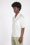 Polo con taschino bianco