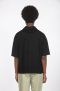 Polo con taschino nero