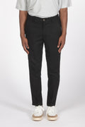 Pantalone lino nero