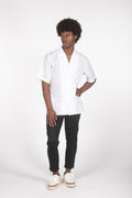Camicia mm bianca con ricamo traforato