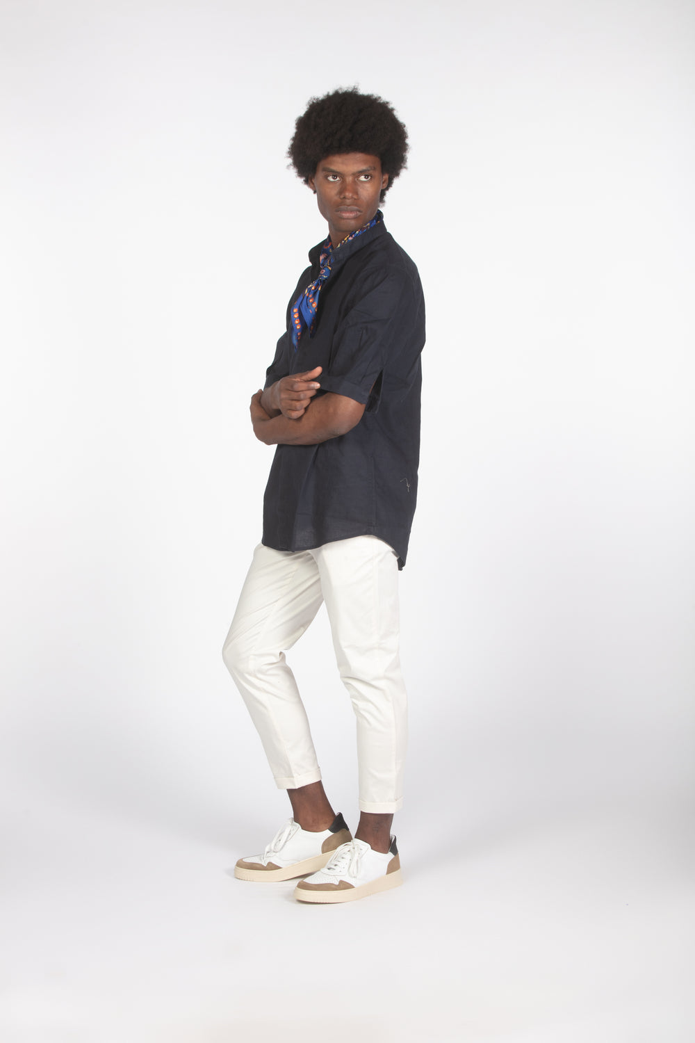 Pantalone chinos bianco
