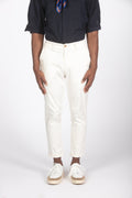 Pantalone chinos bianco