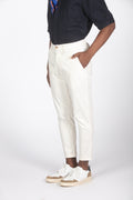 Pantalone chinos bianco