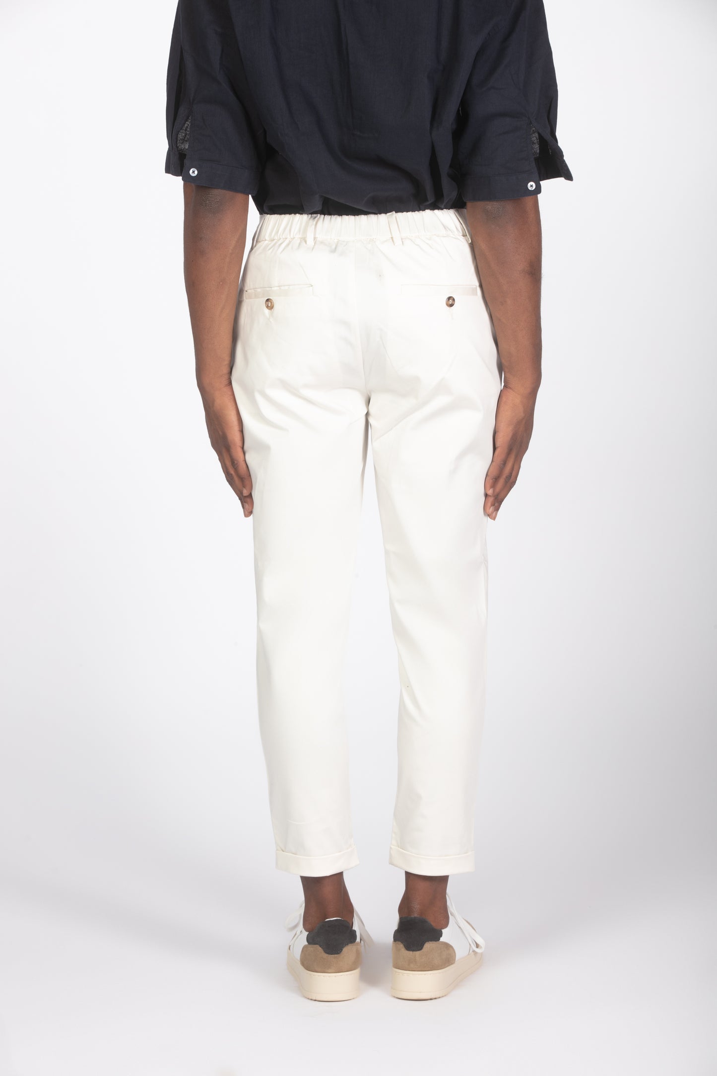 Pantalone chinos bianco