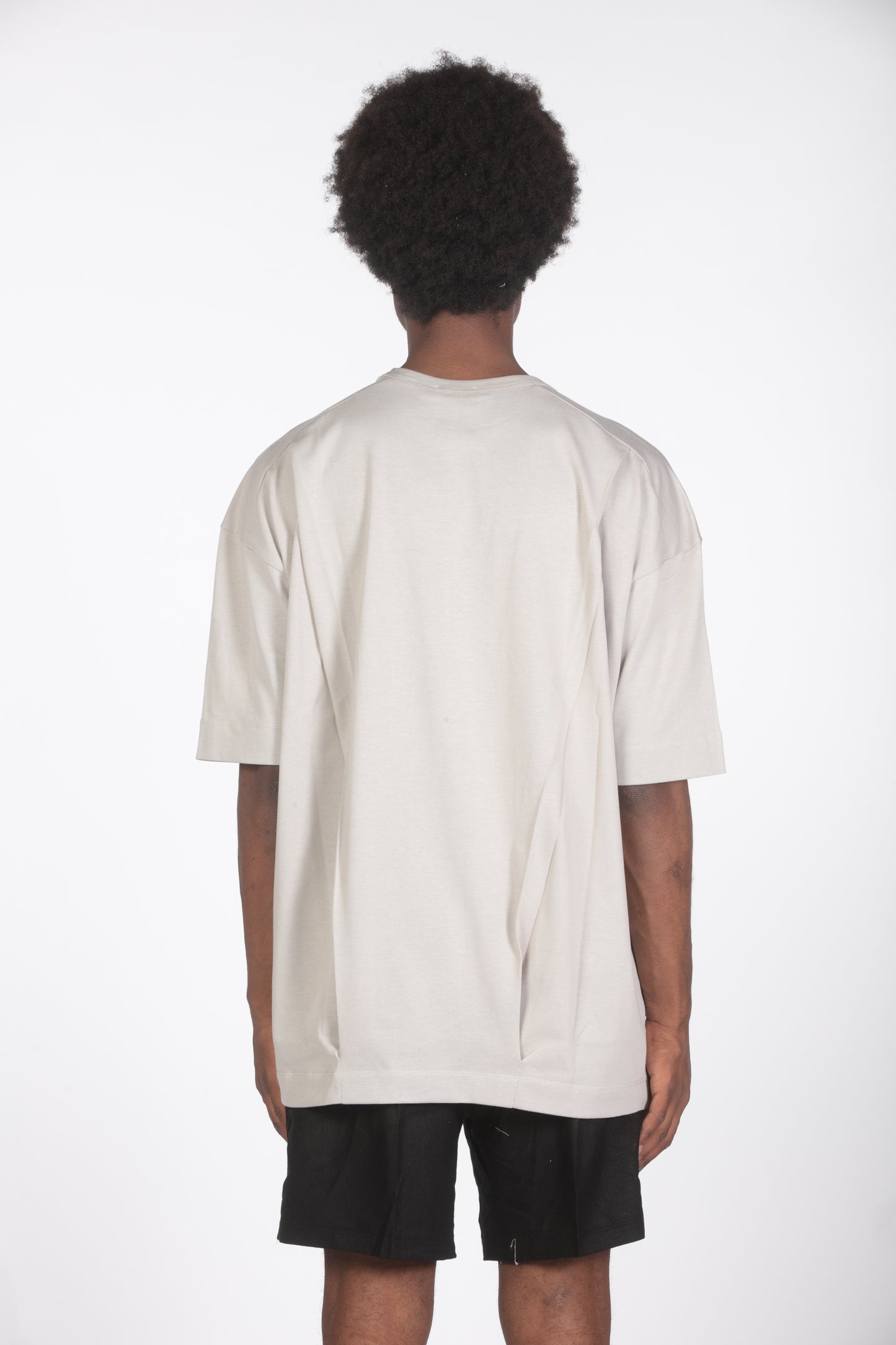 T-shirt heavy weight relaxed fit mastice