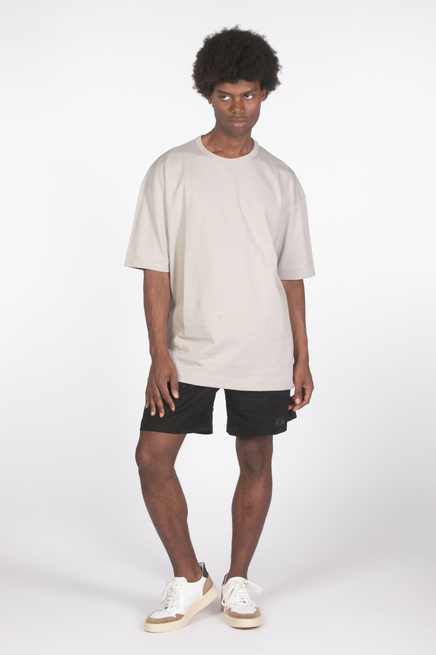 T-shirt heavy weight relaxed fit mastice