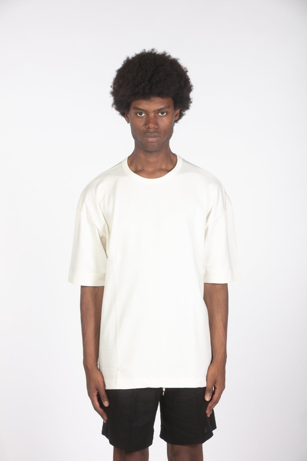 T-shirt heavy weight relaxed fit ecru