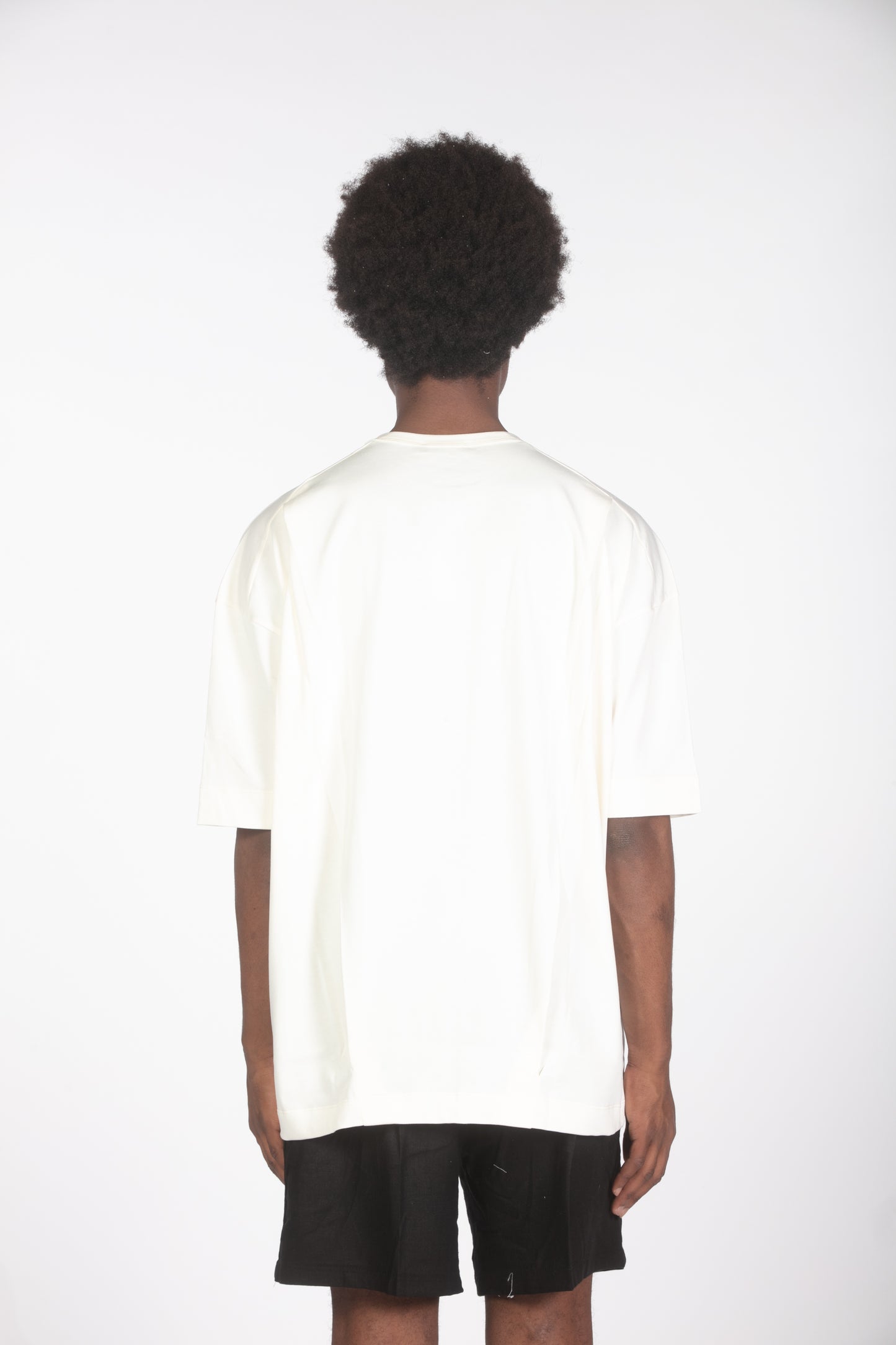 T-shirt heavy weight relaxed fit ecru