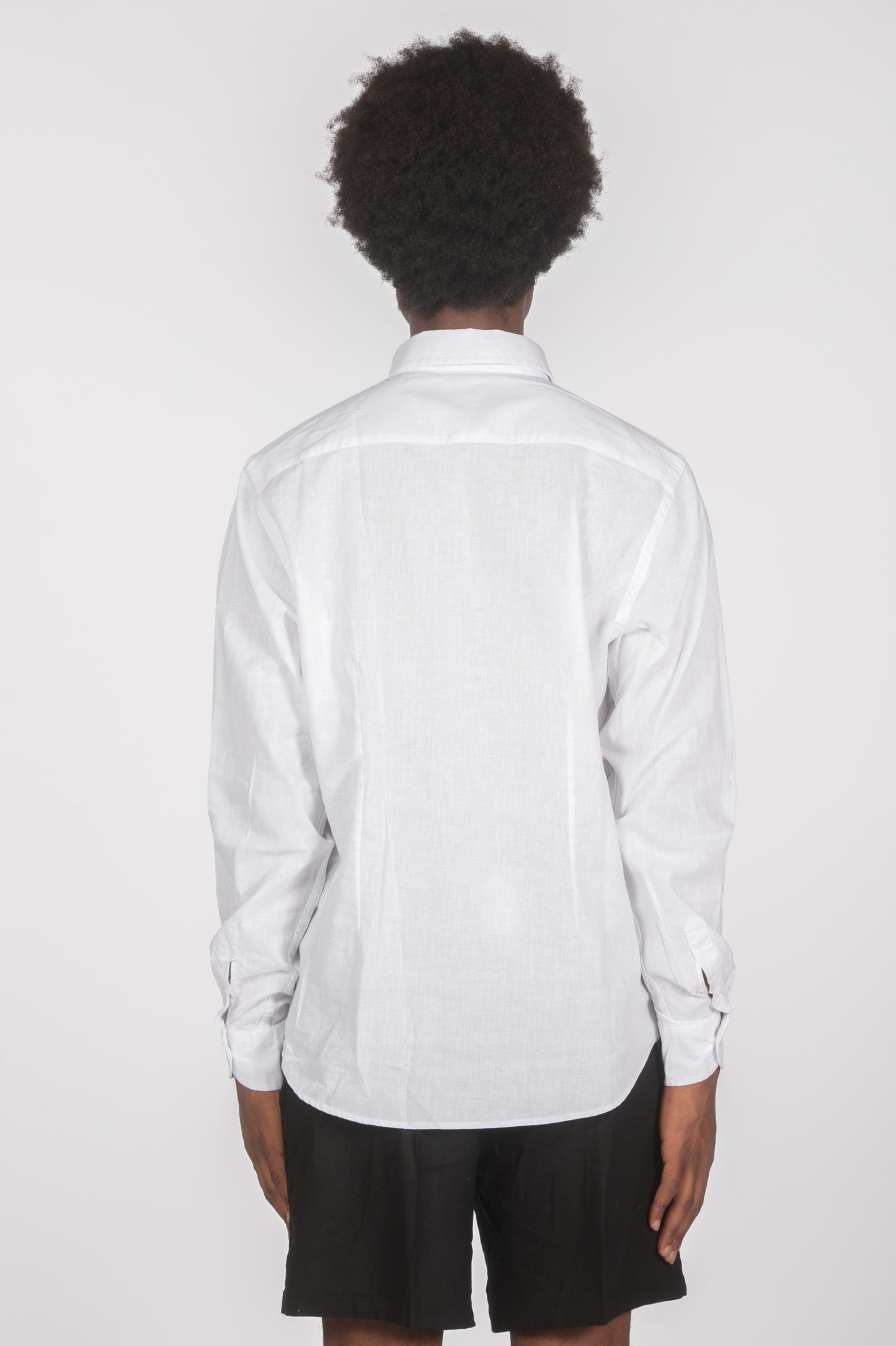 Camicia lino ml bianco