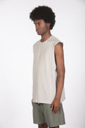 T-shirt tank relaxed fit mastice