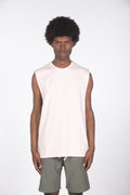 T-shirt tank relaxed fit rosa
