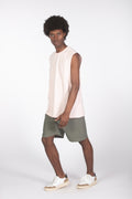 T-shirt tank relaxed fit rosa
