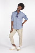 Camicia lino ml jeans