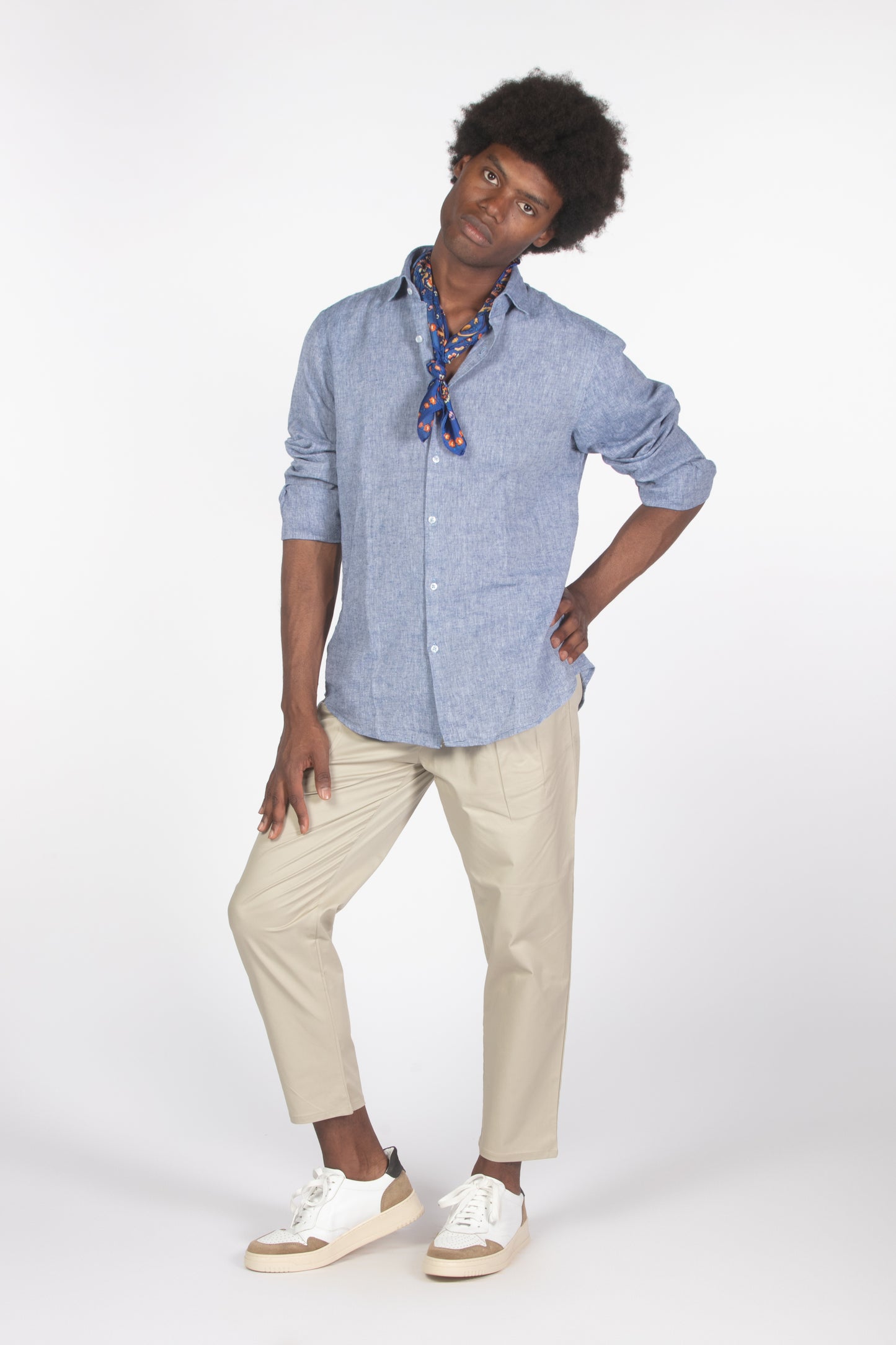 Camicia lino ml jeans