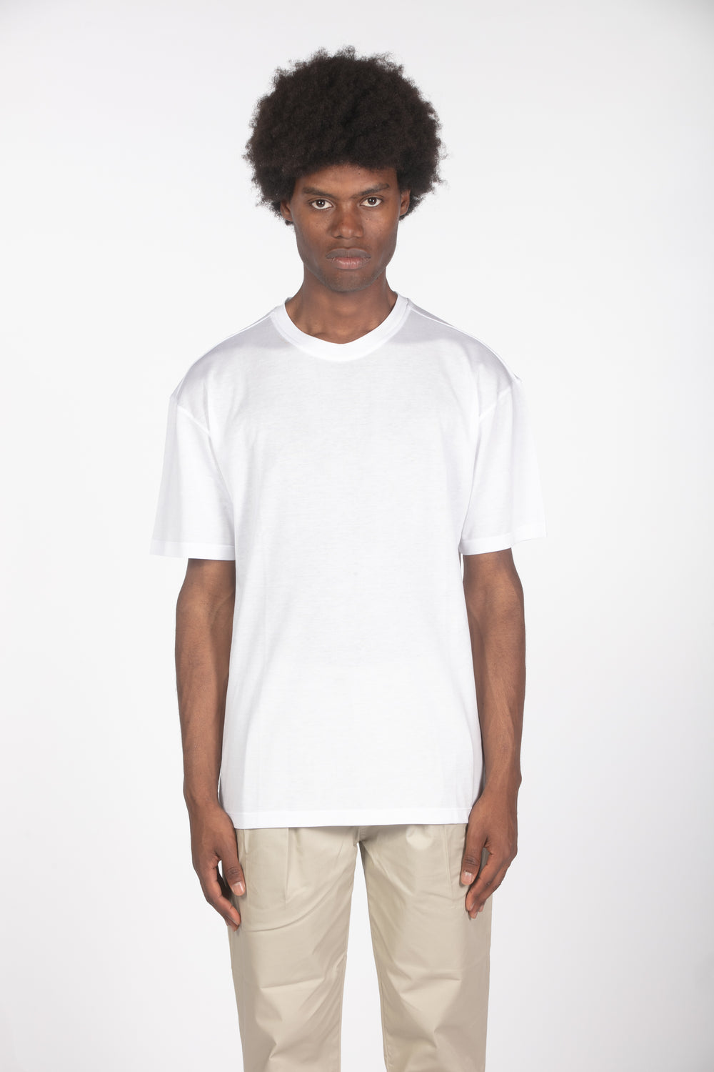 T-shirt filo di scozia