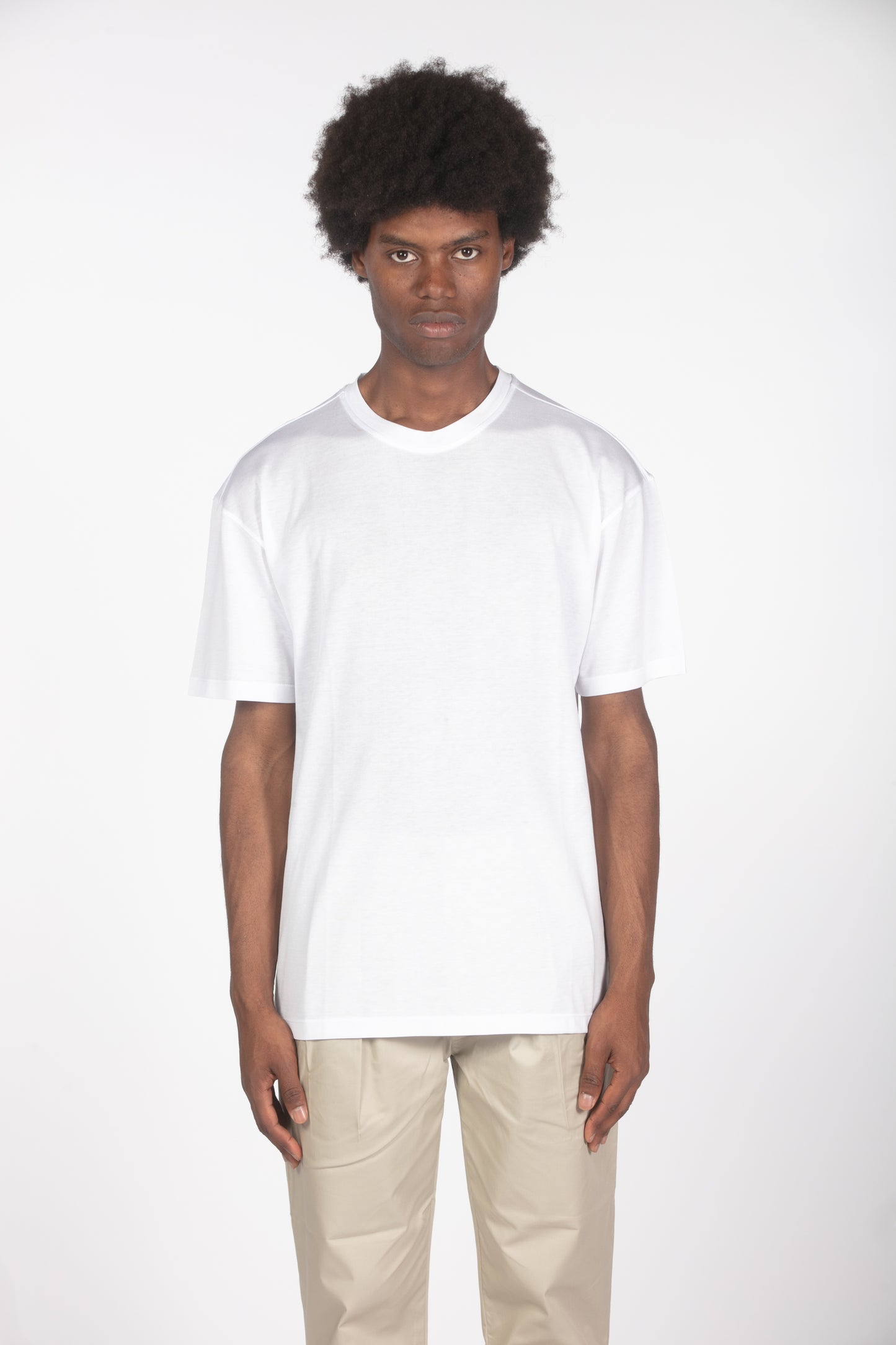 T-shirt filo di scozia