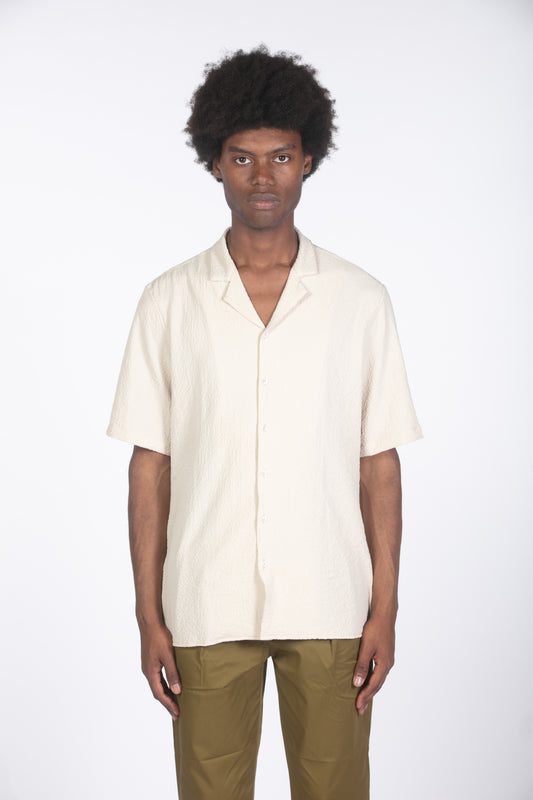 Camicia mm con struttura sabbia