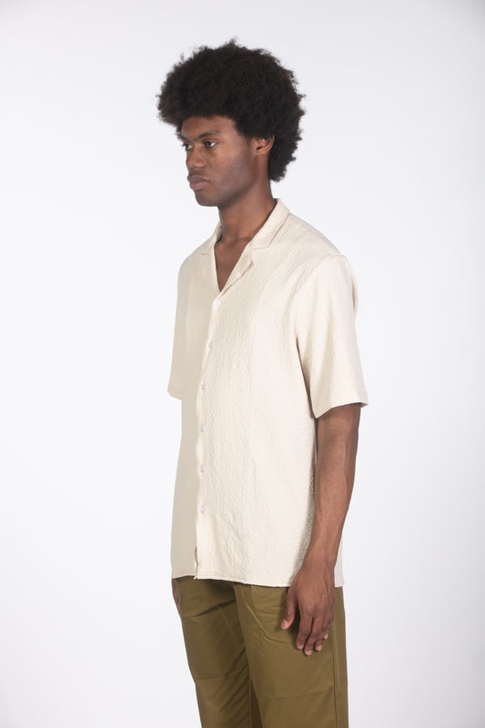 Camicia mm con struttura sabbia
