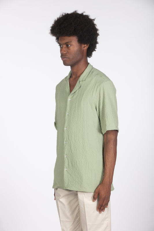 Camicia con struttura mm verde militare