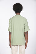 Camicia con struttura mm verde militare
