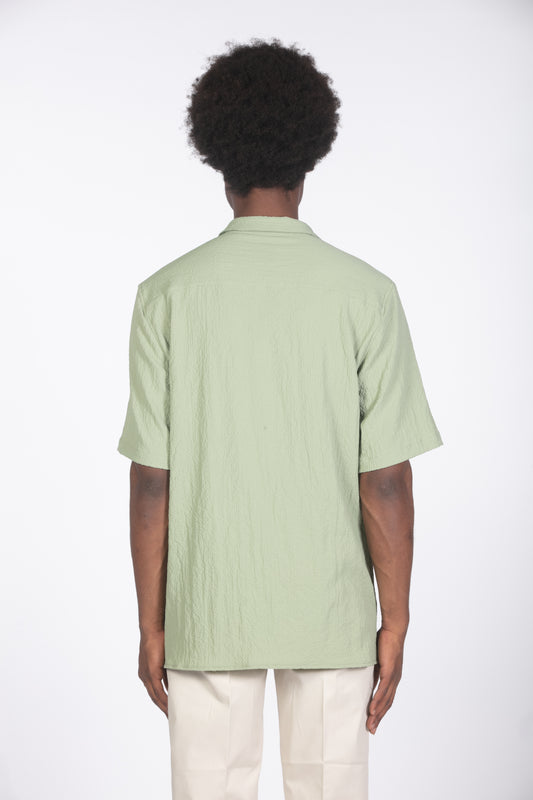 Camicia con struttura mm verde militare