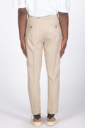 Pantalone lino beige