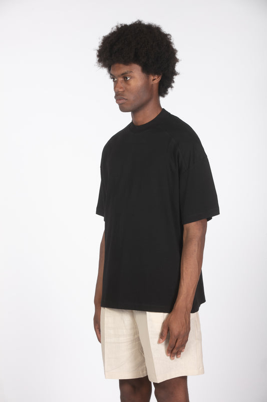 T-shirt relaxed fit nero