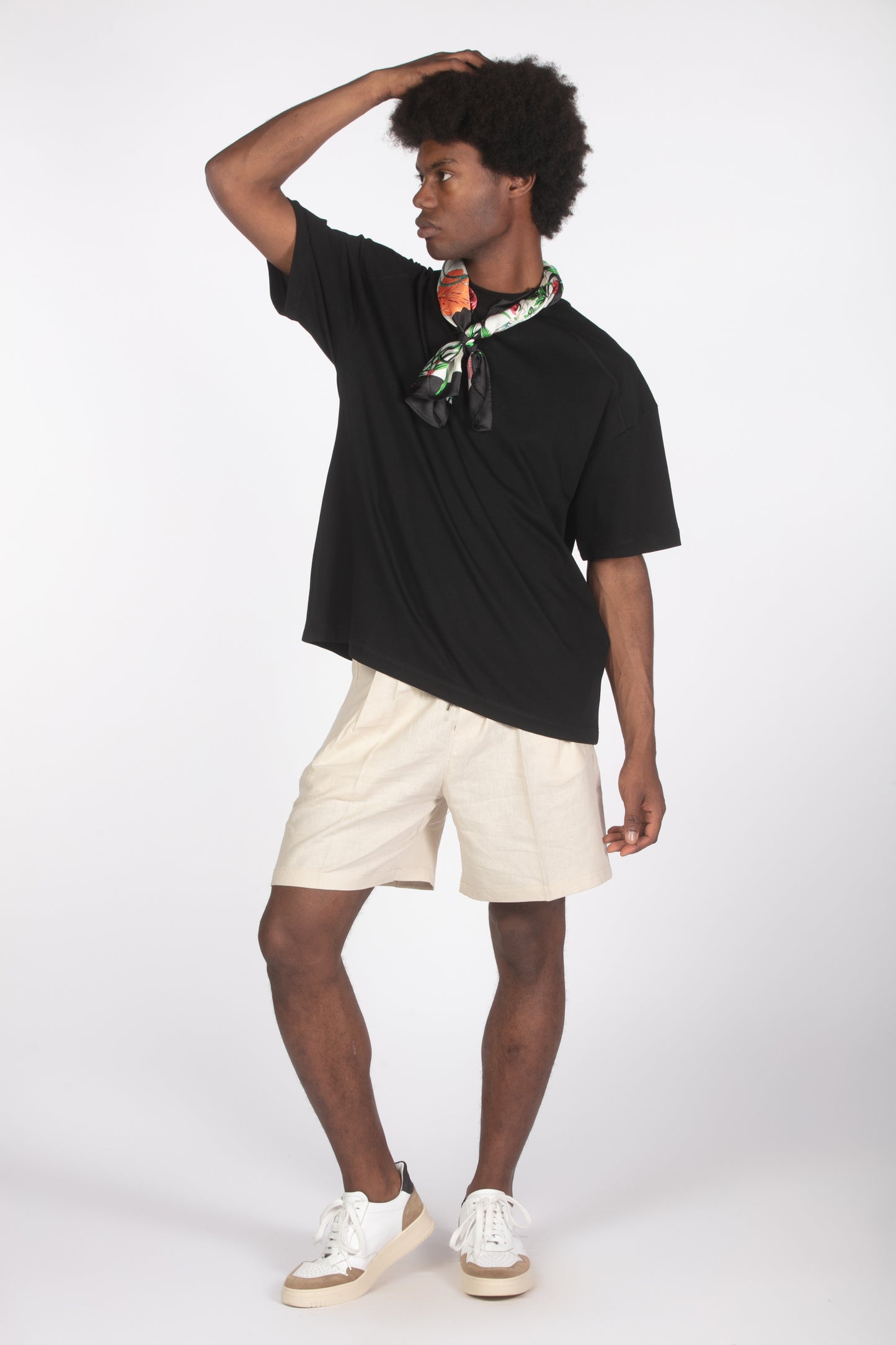 T-shirt relaxed fit nero