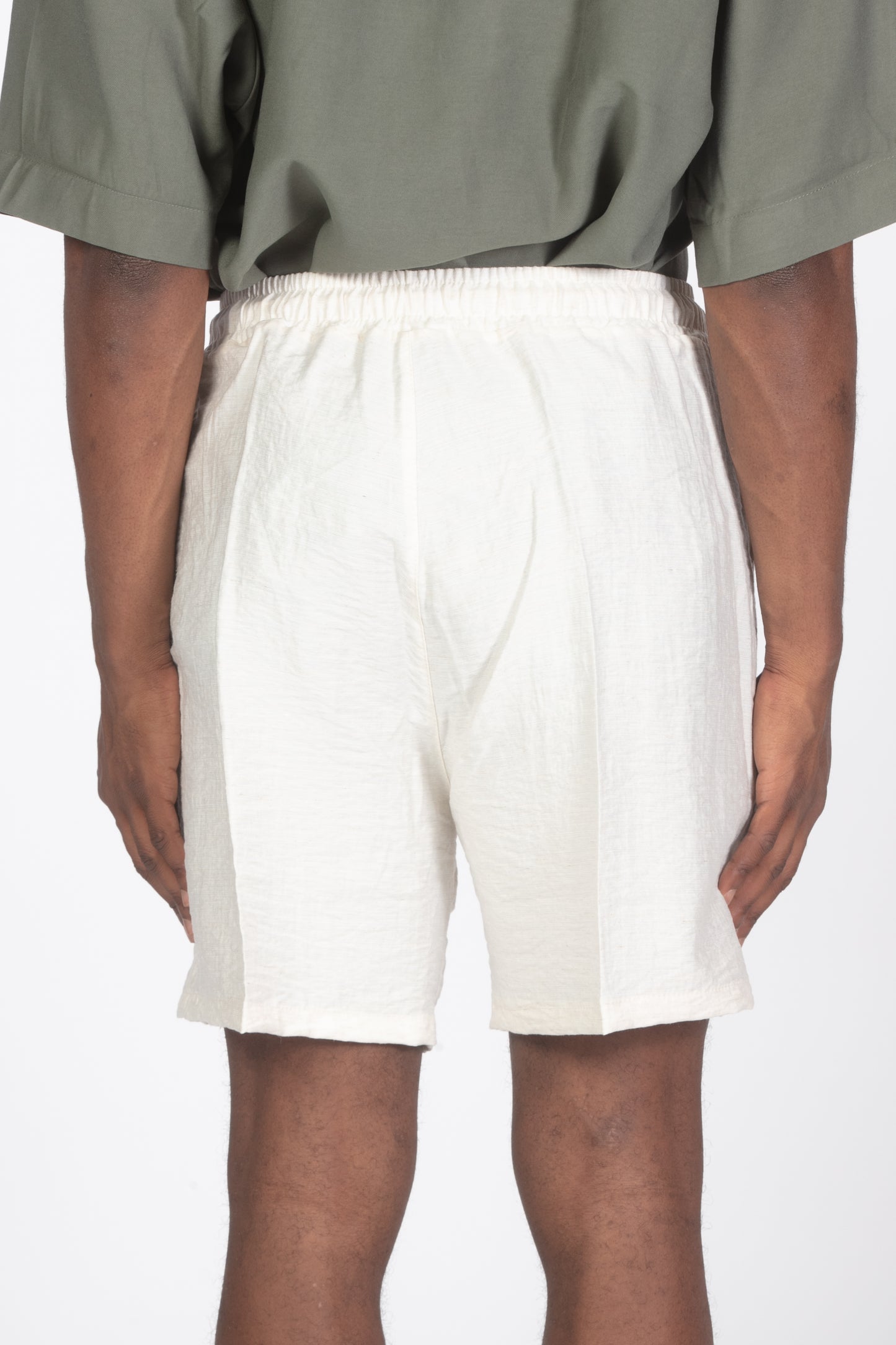 Bermuda misto lino panna