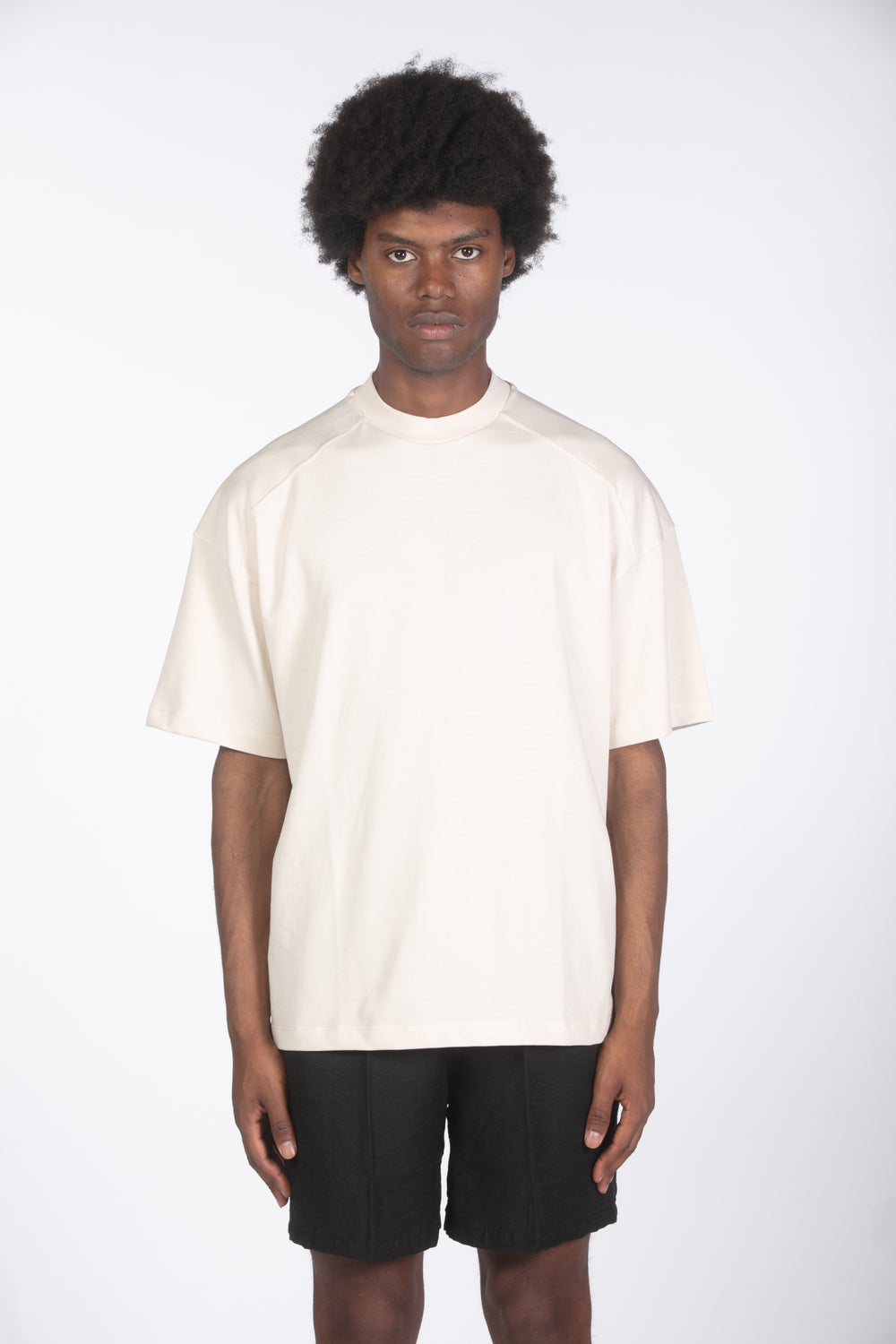 T-shirt relaxed fit crema