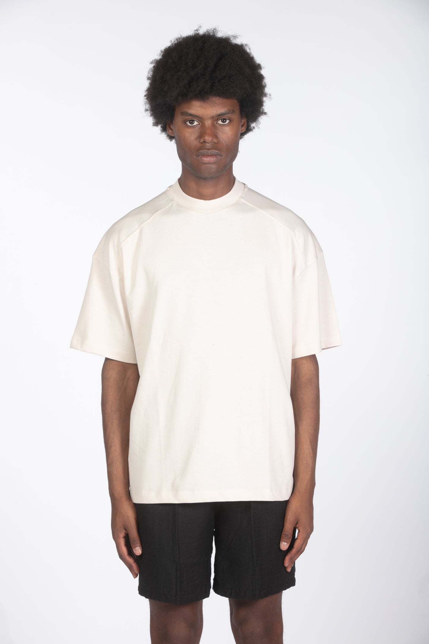 T-shirt relaxed fit crema