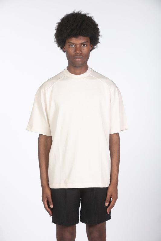 T-shirt relaxed fit crema