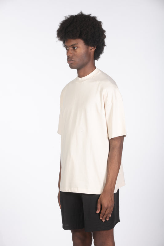 T-shirt relaxed fit crema