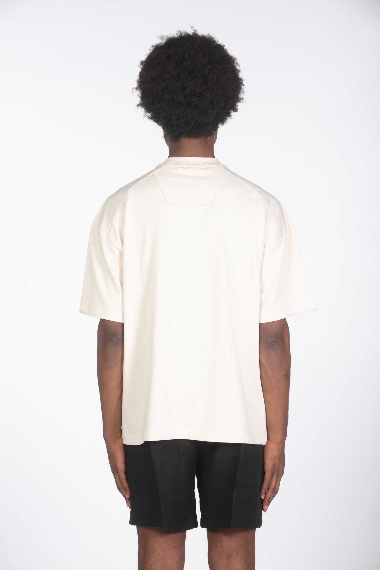 T-shirt relaxed fit crema