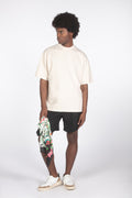 T-shirt relaxed fit crema