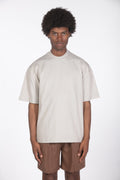 T-shirt relaxed fit sabbia