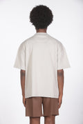 T-shirt relaxed fit sabbia
