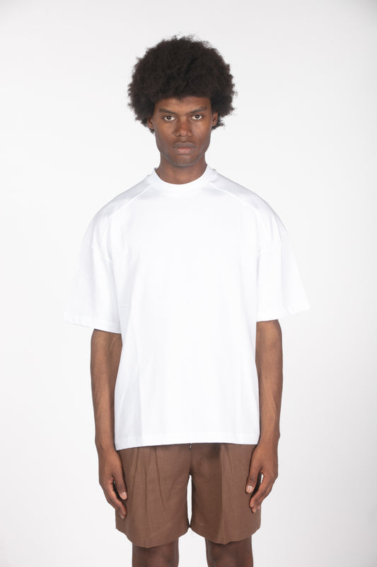 T-shirt relaxed fit bianco