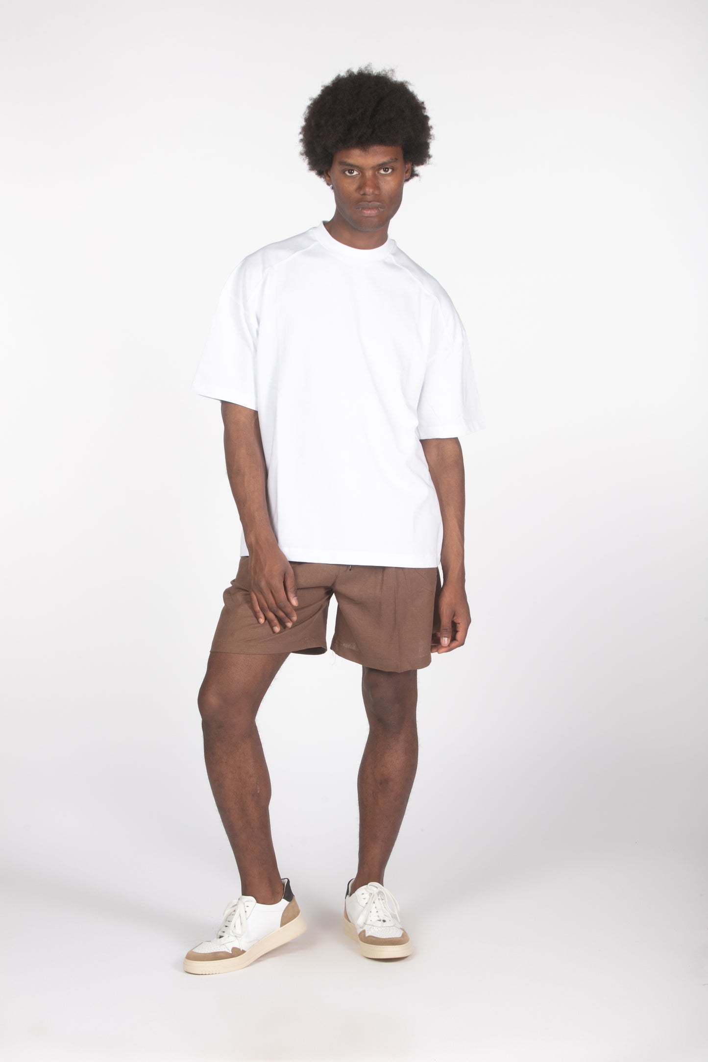 T-shirt relaxed fit bianco