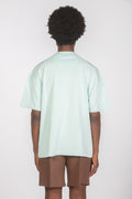 T-shirt relaxed fit acqua