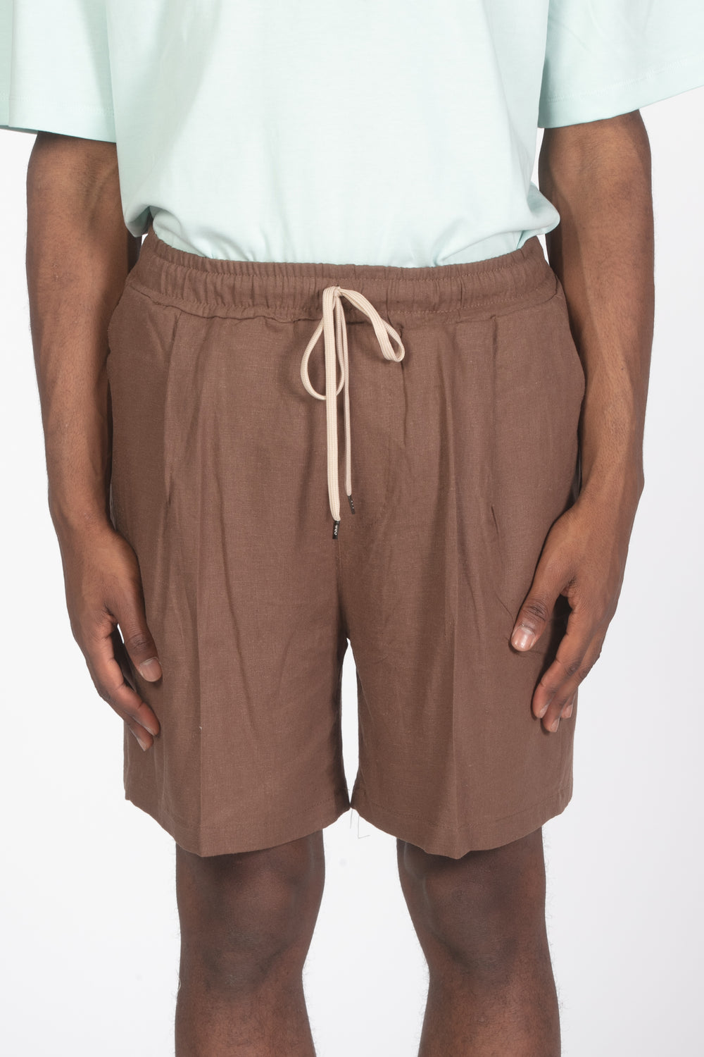 Bermuda lino tabacco