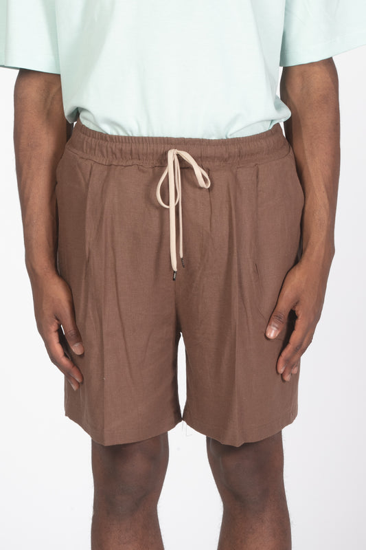Bermuda lino tabacco