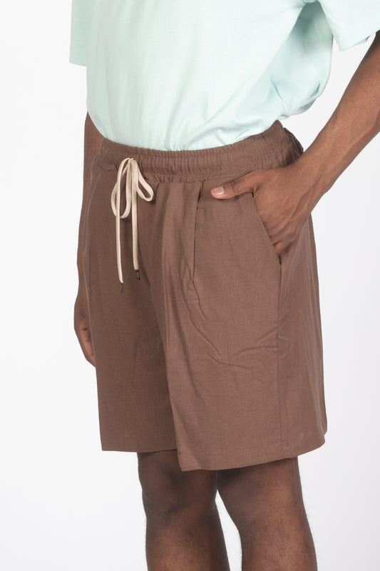 Bermuda lino tabacco