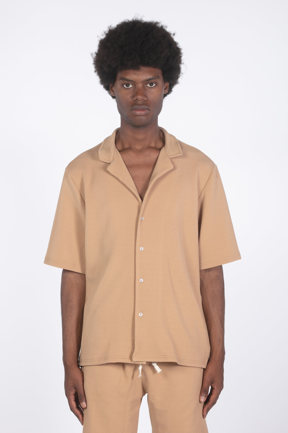 Camicia mm tabacco