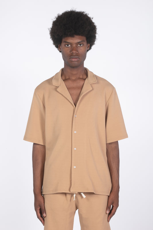 Camicia mm tabacco