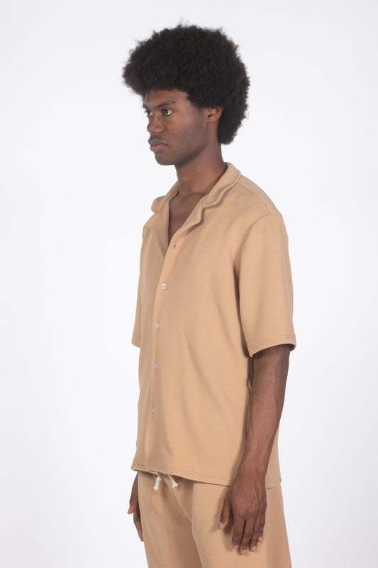 Camicia mm tabacco