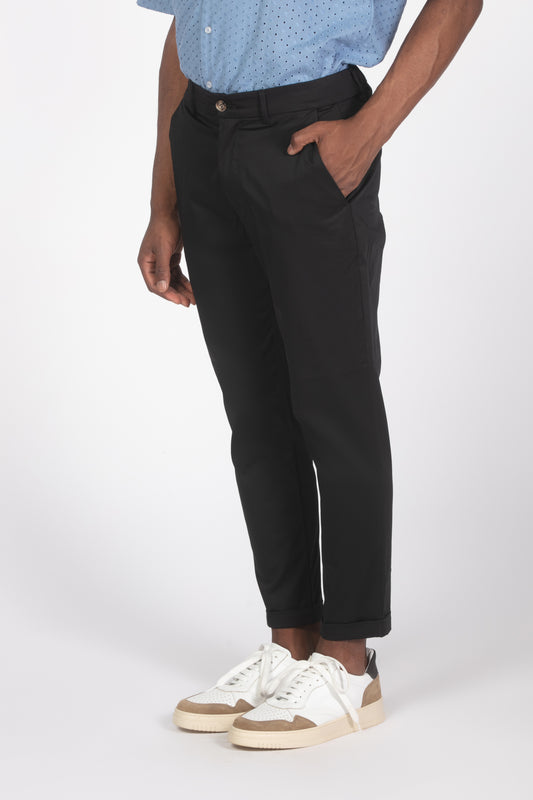 Pantalone chinos nero