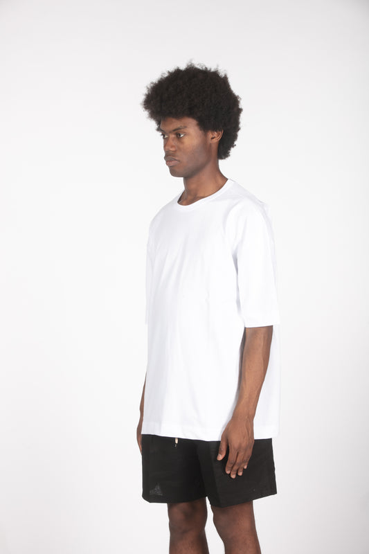 T-shirt heavy weight relaxed fit bianco