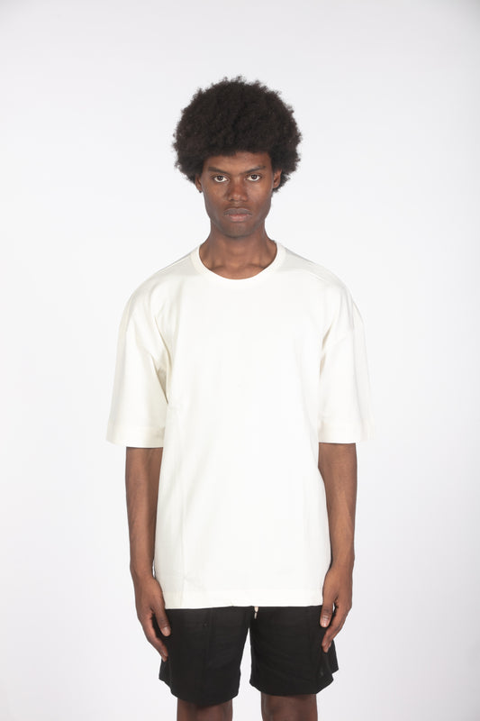 T-shirt heavy weight relaxed fit ecru