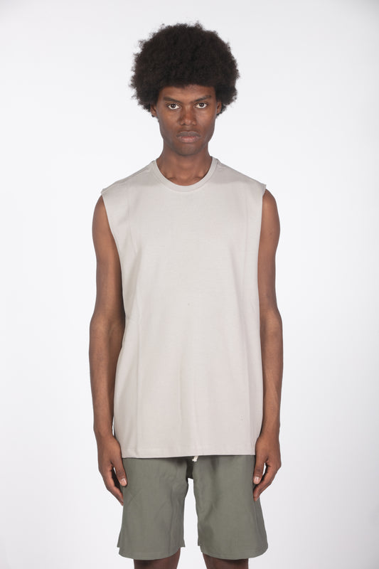 T-shirt tank relaxed fit mastice